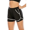thumbnail image 4 of YouLoveIt Womens Yoga Shorts Women Yoga Bike Shorts High Waist Double Layer Women's Workout Active Shorts Women Yoga Running Sport Shorts Quick Dry, 4 of 8