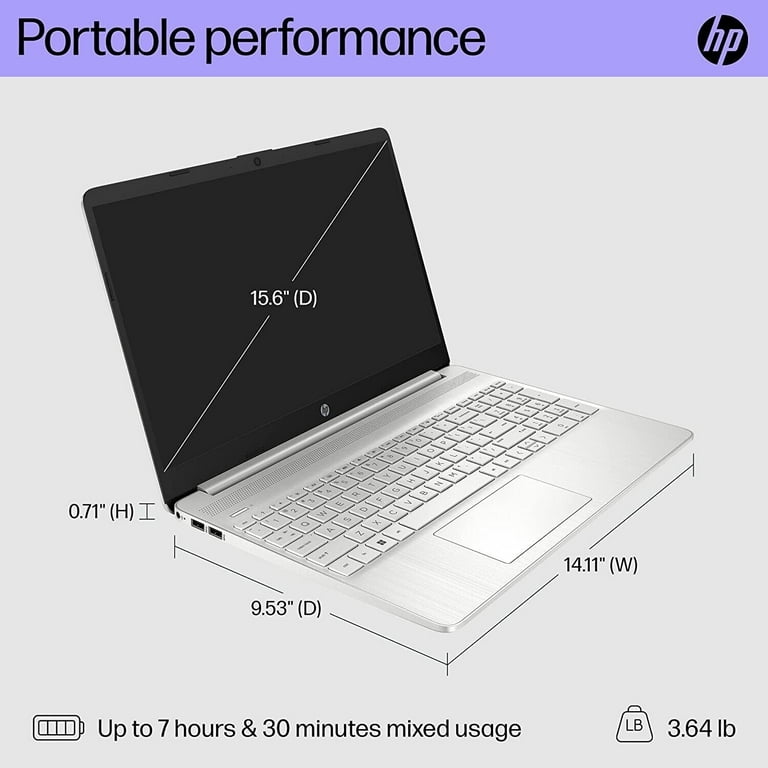 HP 15.6 inch Laptop, FHD Display, 12th Gen Intel Core i5, 16 GB RAM, 512 GB SSD, Intel Iris Xe Graphics, Windows 11 Home, 15-dy5399nr (2023) HP 15.6 inch Laptop, FHD Display, 12th Gen Intel Core i5, 16 GB RAM, 512 GB SSD, Intel Iris Xe Graphics, Windows 11 Home, 15-dy5399nr (2023)