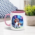thumbnail image 5 of Happy New Year Cavalier King Charles Spaniel Family Cheer Winter Firework 11oz Accent Two-tone Mug Dog Lover Gifts Coffee Tea Cup - 02025, 5 of 5