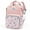 pink, variant on Fashion Printed Mummy Bag Multi-function Large Capacity Anti-sprinkling Maternity Baby Changing Bags Baby Stroller Backpack Travel Backpack Diaper Changing Backpack
