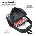 thumbnail image 3 of Balery Groovy Daisy Flowers Mochila para hombre y mujer - Tela Oxford 600D resistente - Gran capacidad, resistente al agua, ideal para la escuela, viajes y senderismo, 3 of 6