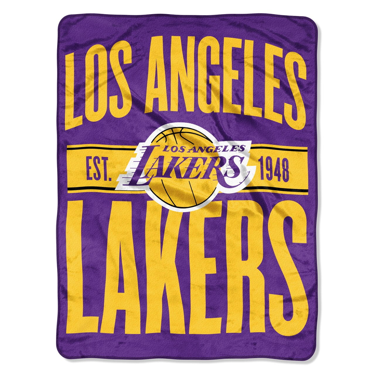 Nba Los Angeles Lakers Clear Out 46x 60 Micro Raschel Throw Walmartcom Walmartcom