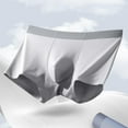 thumbnail image 7 of Men's Seamless Breathable Underwear Stretch Four - Corner Shorts Lightweight Ultra Soft Boxers, 7 of 7