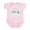 Petal Pink, variant on CafePress - Infant Bodysuit - Baby Light Bodysuit, Size Newborn - 24 Months