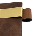 thumbnail image 3 of Pen Loop Traveler Notebook Leather Pen Holder with Stainless Steel Clip 4 Pack, 3 of 6