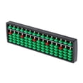 thumbnail image 3 of Chinese 15 Rods Abacus , Solid Firm and Portable,Calculating Educational Toy for Kids Years, 23**2cm Green, 3 of 8