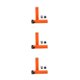 thumbnail image 1 of Soidarity Bicicletas Manillar Grips Reemplazo Manillares resistentes al desgaste Cubre naranja Type1 NO1, 1 of 6