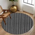 thumbnail image 2 of Round Rugs 6 Ft, Vintage Black Non Slip Area Rugs for Kitchen Bedroom Entryway, Country Farmhouse Plants Tree Pattern Washable Carpet Runner Rug Floor Mats for Bedroom Home Decor, 2 of 8
