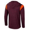 thumbnail image 3 of Men's Colosseum Maroon Virginia Tech Hokies Dozer Half-Zip Windshirt, 3 of 3