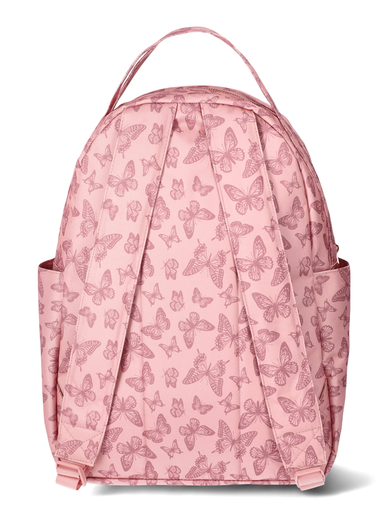 No Boundaries Women's Dome Backpack, Rose Butterfly