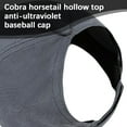 thumbnail image 3 of Gorra de béisbol ajustable con cola de caballo para mujer para moño alto, 3 of 6