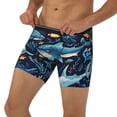 thumbnail image 3 of Disketp Playful Whales Underwater Scene Men's Boxer Briefs Men’s Underwear Boxer Briefs for Men, 3 of 7