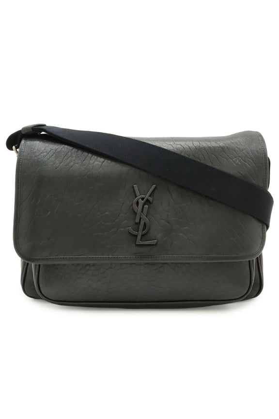 Pre-Owned SAINT LAURENT PARIS YSL Yves Saint Laurent Niki Shoulder Bag Handbag Grain Leather...