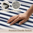 thumbnail image 6 of ODIKA Striped Geometric Ticking Pinstripe Contemporary Cabana Playroom for Dining Room, Large Office, Lounge, Non-Slip Chair-Friendly, 6 of 7