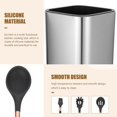 thumbnail image 3 of Kitchen Colander Silicone Noodle Spoon Cooking Spoon for 1Set, 3 of 5