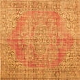 thumbnail image 1 of Ahgly Company Indoor Square Persian Orange Traditional Area Rugs, 4' Square, 1 of 1