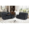thumbnail image 3 of Charlotte Electric Leather Recliner Sofa, 3 of 6