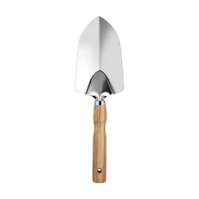 Sales Today Clearance! Wooden Handle Stainless Steel Garden Tools, Shovel and Rake Set for Planting, Growing Vegetables, Weeding, and Gardening, Home Garden Tool Set for Outdoor