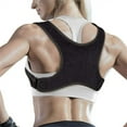thumbnail image 1 of Adjustable Posture Corrector Low Back Support Shoulder Brace Belt for Men Women, 1 of 10