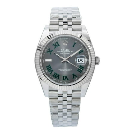 Pre-Owned Rolex Datejust 126334 41MM Wimbledon Dial With Jubilee Bracelet