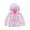 Pink, variant on Esaierr Kids Baby Girls Hooded Jacket Outwear for Girls 1-5Y Toddler Fall Winter Hoodie Fleece Outwear Sweatshirt Printing Spring Autumn Hoodie Stormtrooper Coats