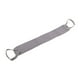 thumbnail image 1 of Toalla de baño con cordón Unique Bargains para baño 33.46"x3.54" 1 Pc Gris Claro, 1 of 6