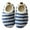 Blue, variant on GBSYEWXS Winter Slippers For Kids Size 3-4 Years Purple Polyester Closed Toe Flatform Leopard Print Fleece Daily Wear Trendy Slipper