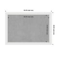 thumbnail image 3 of Amanti Art Blanco White Framed Magnetic Board 40 x 28 in., 3 of 7