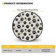 thumbnail image 5 of Yuyamidu Dog Paw Tire Cover Cute Wheel Spare Tire Covers Universal Fit for Jeep Trailer RV SUV Camper Vehicle, Easy to Install Wheel Protective Covers, 5 of 5