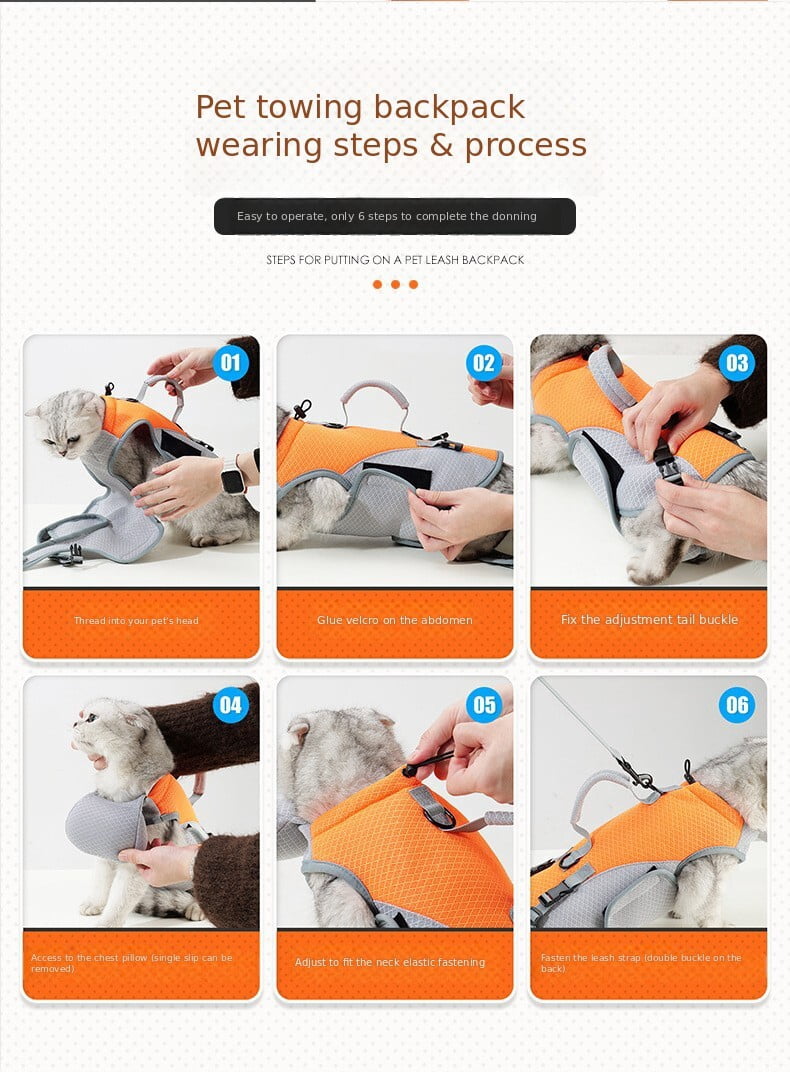 Pet Sling Carrier Bag Dog Puppy Cat Lift Harness Vest Travel Tote Shoulder Bag Pack Breathable Mesh Adjustabled Padded Strap Bag For Dogs Cats
