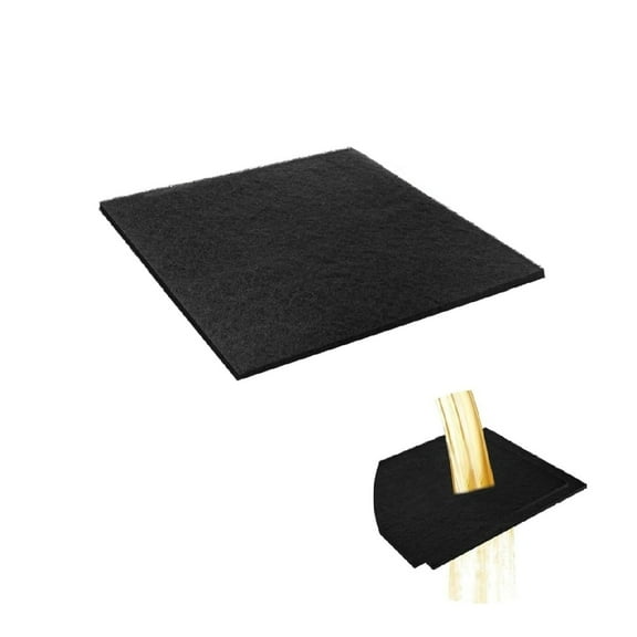 QZS 22.1x22.1x0.4In Oil Drain Splash Pad,Durable Oil Splash Pad for Oil Change Pan,1Pc Portable Black Heat-Resistant Mat for Car Transmission Drain Pan