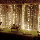 thumbnail image 5 of Luz de cortina, 8 modos de luces LED de cadena para jardín, habitación de niñas, fiesta, decoración de ventanas y paredes Adepaton CPB-US-DYP871-2, 5 of 5