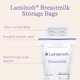thumbnail image 4 of Lansinoh Bolsas de almacenamiento de leche materna, 100 piezas Lansinoh NA, 4 of 9