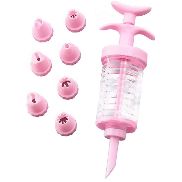 fastboy Biscuit Cookie Press Mold DIY Cookie Maker Cake Decorating Icing Frosting Kit with Nozzles