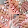 thumbnail image 1 of Press on Nails Ashowner, reutilizable, 6 paquetes, 144 unidades, 12 tamaños, 1 of 9