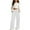 White, variant on Teen Girls Sweatpants Adjustable Drawstring Casual Pants with Pockets Girls Solid Pants White Sweat Pants for Girls Kids Pants Size 12-14 Years