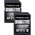 thumbnail image 3 of Prograde Digital CFexpress Type B and UHS-II SDXC Dual-Slot USB 3.2 Gen 2 Card Reader, Bundle with 2x 256GB SDXC UHS-II U3 Class 10 V90 Cobalt Memory Card, 3 of 4