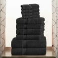 thumbnail image 2 of Superior 800 GSM Egyptian Cotton 10-Piece Towel Set, Soft Ultra Absorbent Towels, Stone, 2 of 9