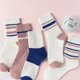 thumbnail image 4 of Calcetines para mujer Medias de otoño e invierno para mujer Medias de tubo medio para mujer Medias de primavera y otoño, 4 of 5