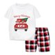 thumbnail image 3 of Pijamas familiares a juego de Navidad, diseño exclusivo de Are All Your Gnomies, conjunto de Pijamas cortos de Feliz Navidad, 3 of 3