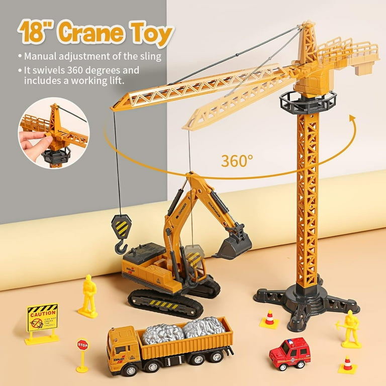 JoyStone Construction Vehicle Toy Engineering Truck Playset