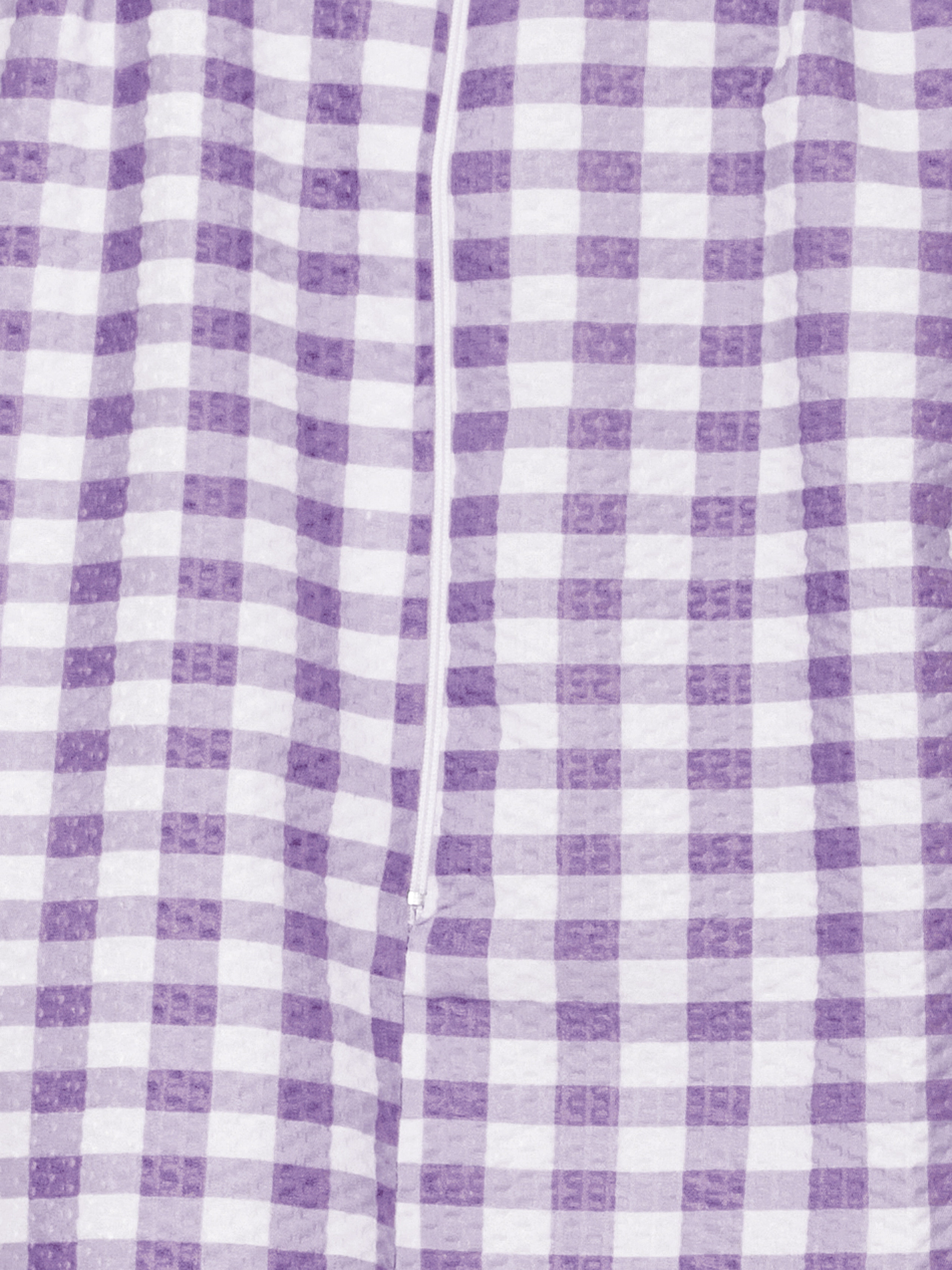 EZI House Dresses for Women with Pockets Moo Moos Gingham House Coat Sleevless Zipper Duster Dress - Medium to Plus Size