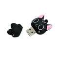 thumbnail image 4 of Memoria USB de 128 GB con forma de pingüino y animales de dibujos animados Memoria USB de 256 GB con forma de pato y gato negro Memoria USB de 32 GB con forma de pato y gato negro 64 GB, 4 of 5