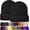 Black and Black, variant on Beanies for Men Women 2 Pack Fall Winter Men's Hats Unisex Warm Knit Skullies Beanies Soft Ski Caps