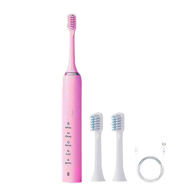 High Frequency Toothbrush 3 Brush Heads Adults and Children 6 Modes Toothbrush