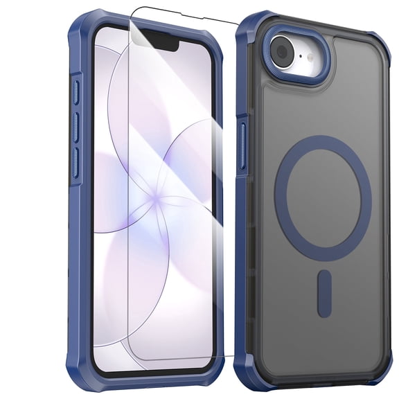 Venoro for iPhone SE4/iPhone 16e 2025/iPhone 17e 2026 Universal Skin-Fit Magnetic Phone Case