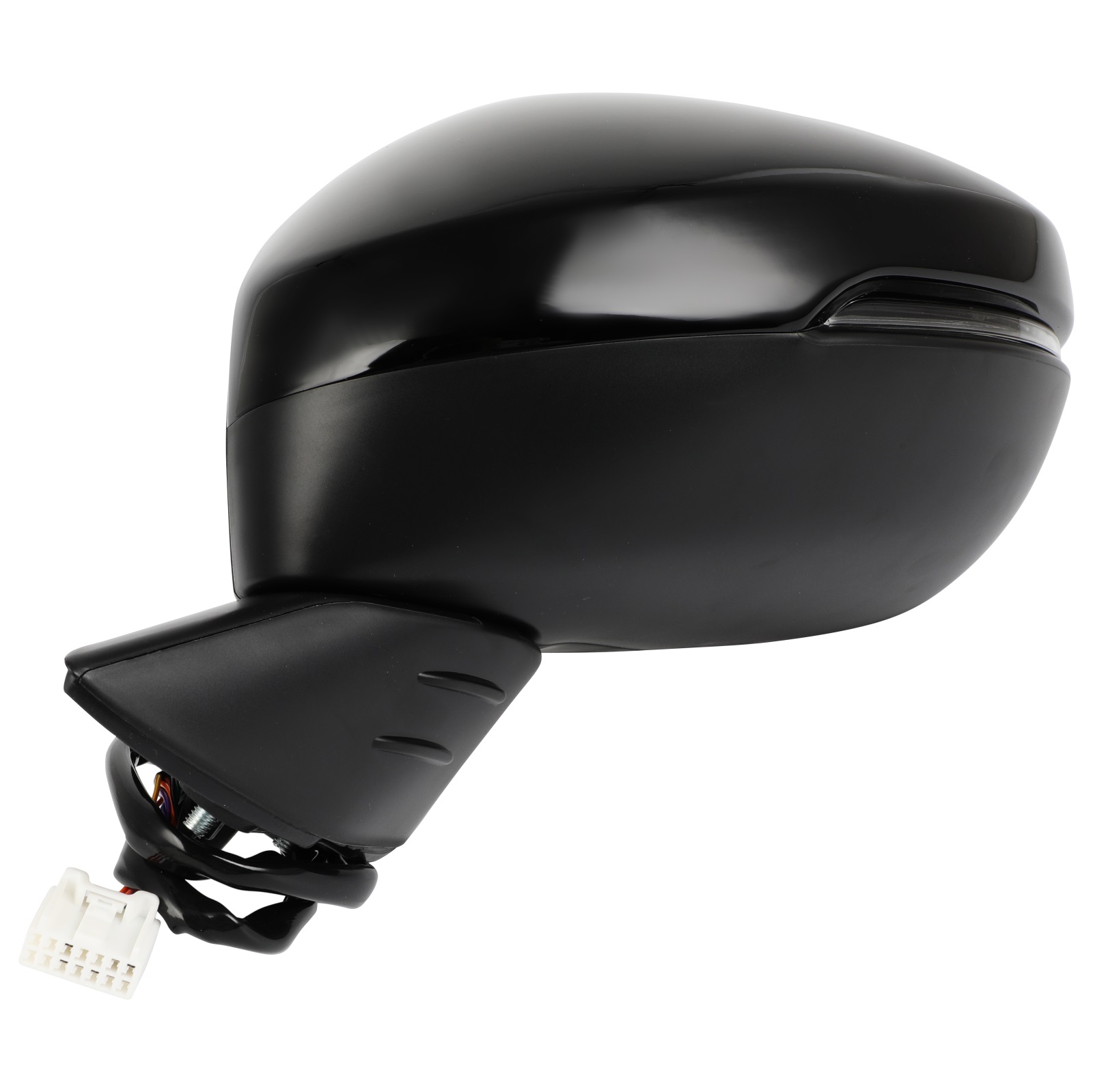 cciyu Driver Side View Mirror Replacement For 2022 2023 2024 2025 For Honda For CIVIC Power, Heated, Blind Spot Detection Replace HO1320351 Black