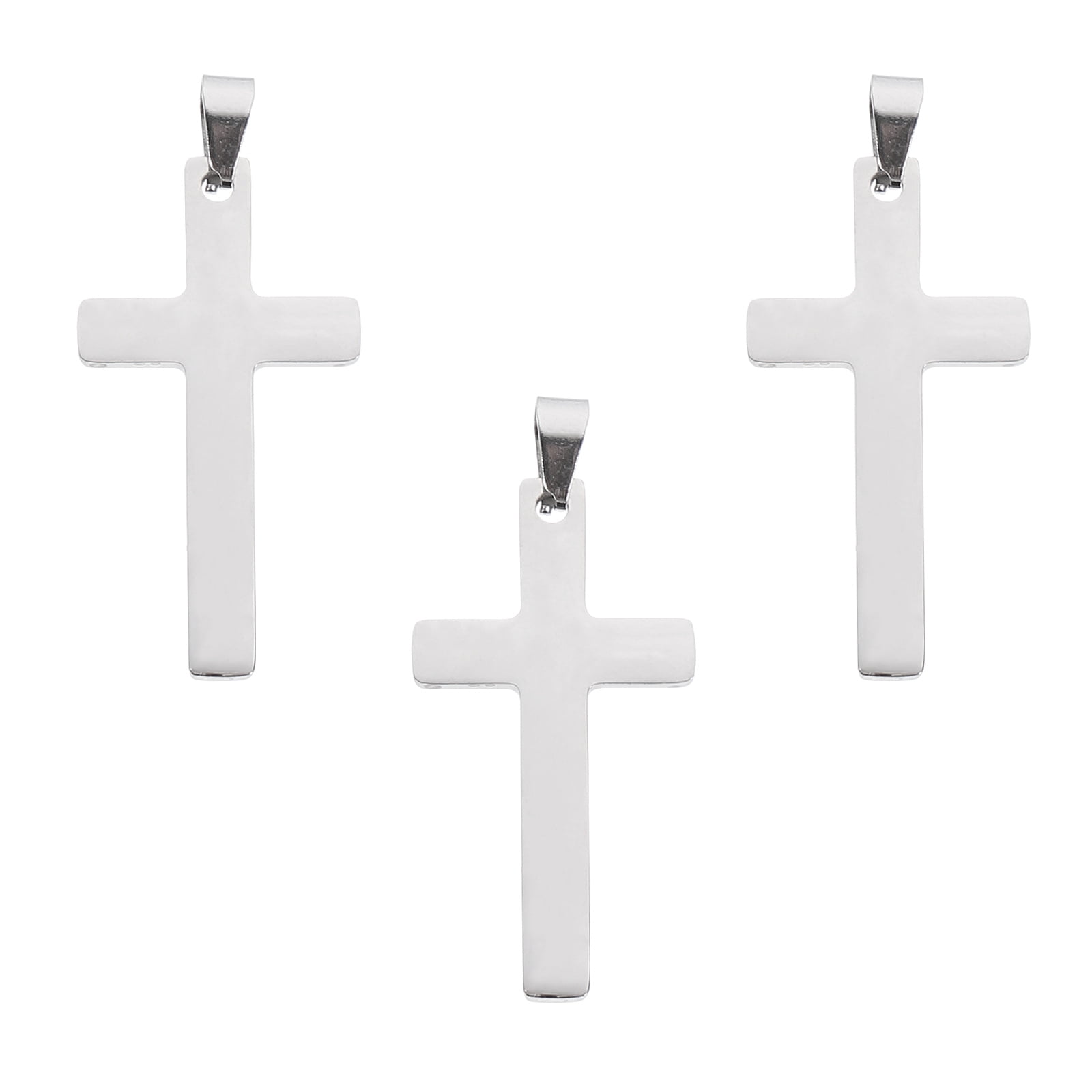 Cross Charm Pendant Silver Necklace Gold Car Necklace Pendant Jewelry