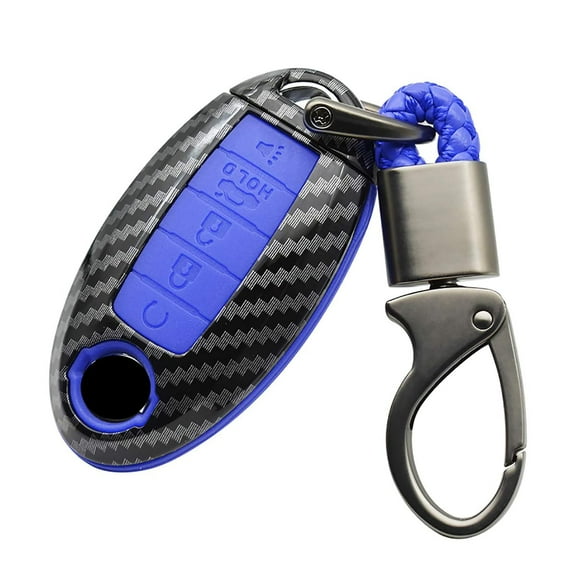 5 Buttons Key Holder Fit for Nissan Smart Remote Key Fob Cover Case Fit for Infiniti ompatible with Nissan Altima Maxima Murano Pathfinder Rogue Armada /Fit for Infiniti EX35, FX35, FX37, FX50, G25,