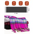 thumbnail image 3 of NevEND Unisex Men and Women's Super Soft Luxurious Classic Unisex Plain Plaid Winter Scarf Wrap Fashion Warm Neck For Cold Wether Winter and Fall, 3 of 5